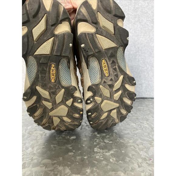 Keen Womens Voyager Hiking Boots Size 6.5 US Brown Lace Up Shoes Outdoor Nature - Picture 9 of 12